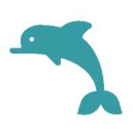 Anonymer Delfin von Google Drive