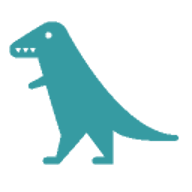 Anonymer Dinosaurier von Google Drive